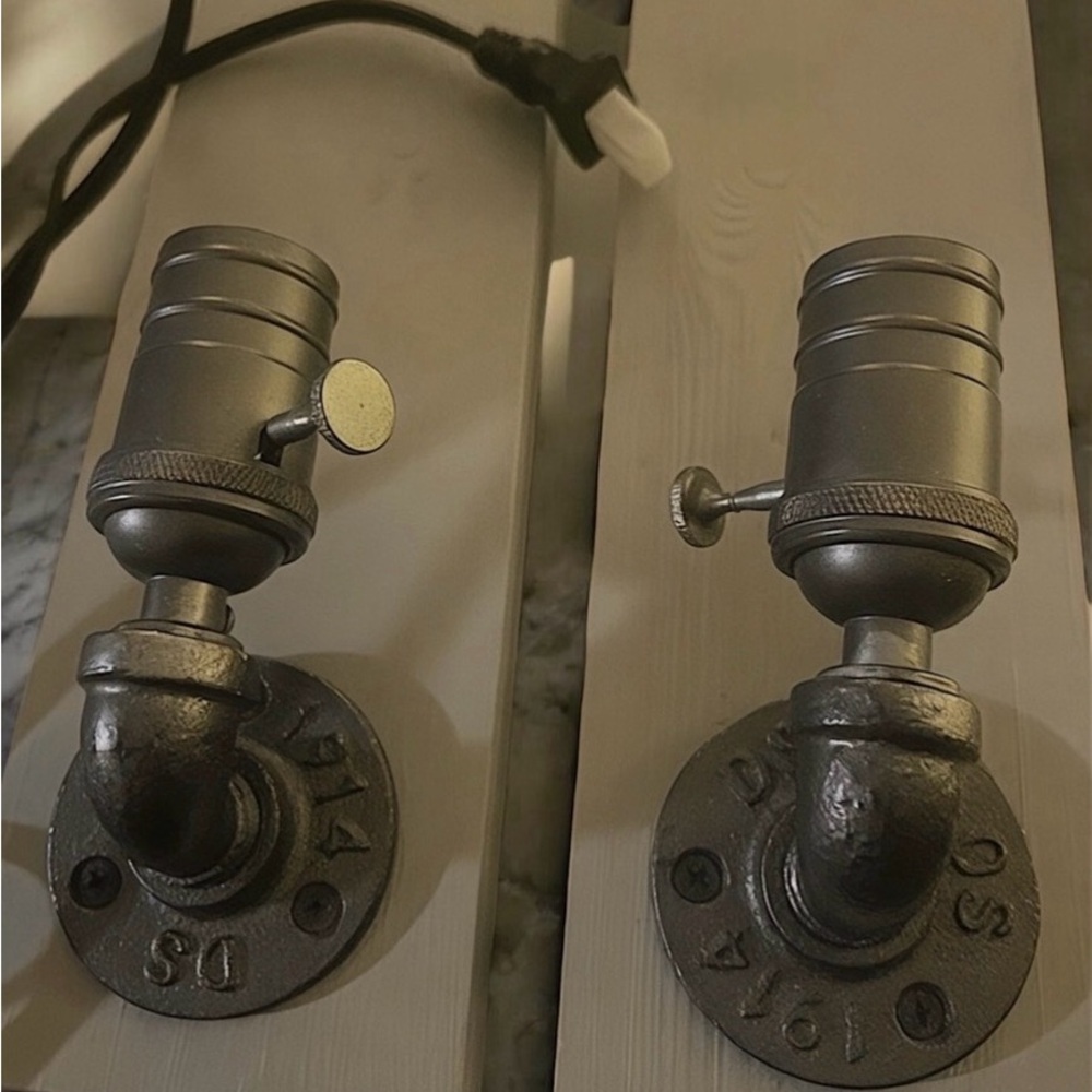 Mercantile Design Industrial Wall Sconce Set